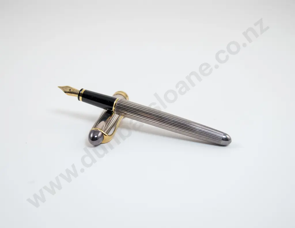 Aurora Made in Italy 1919 925 Silver Fountain Pen Image 1++