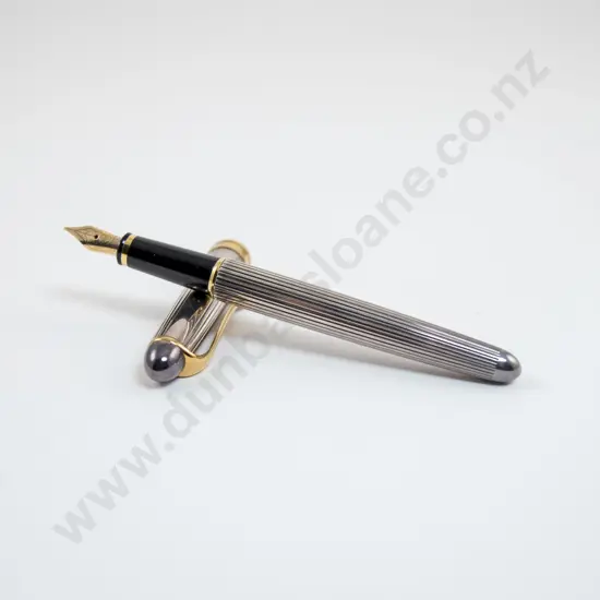 Aurora Made in Italy 1919 925 Silver Fountain Pen
