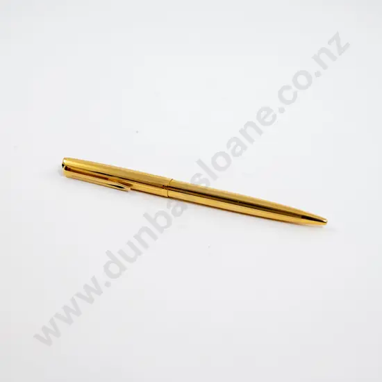 Aurora Gold Plated Slimline Ballpoint Pen