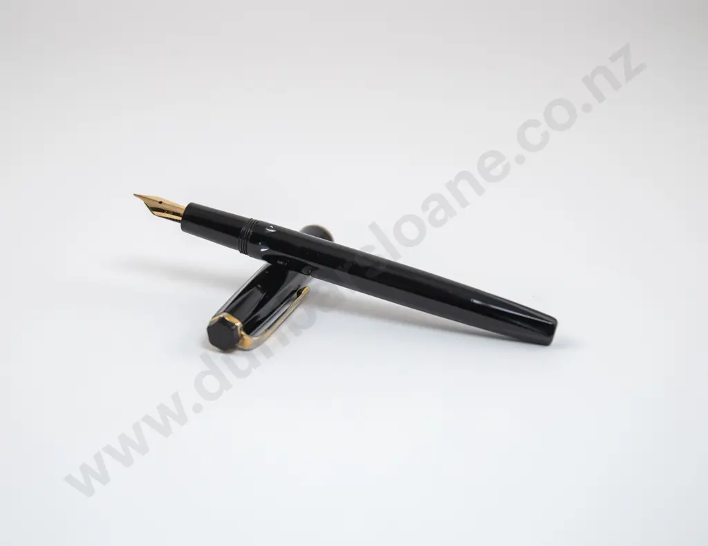 Vintage Montblanc Monte Rosa Hexagonal Fountain Pen Image 1++