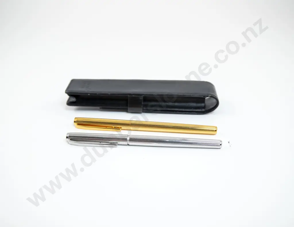 Two Montblanc Noblesse Slimline Fountain Pens Image 1++