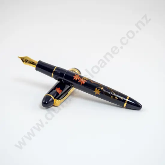 Sailor #1911 Momiji Resin & Maki-e Fountain Pen