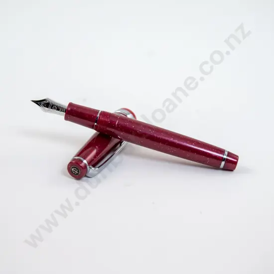Sailor Special Edition Professional Gear Slim Red Supernova Fountain Pen