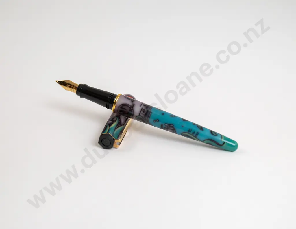 Waterman France Reflex Special Edition Jules Verne Fountain Pen Image 1++