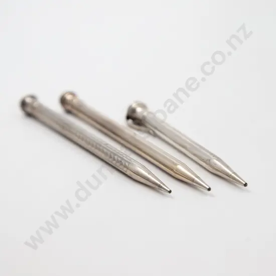 Three Eversharp Sterling Mechanical Pencils