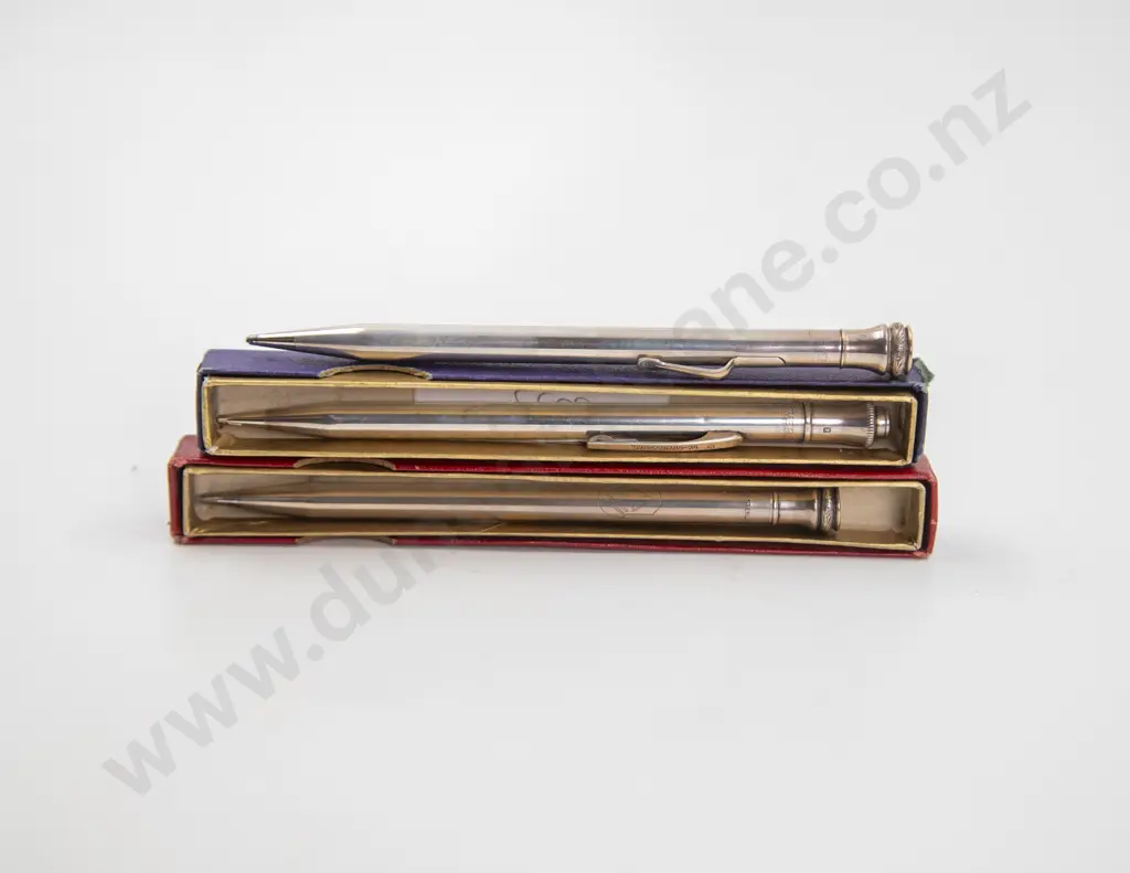 Three Eversharp Sterling Mechanical Pencils Image 1++