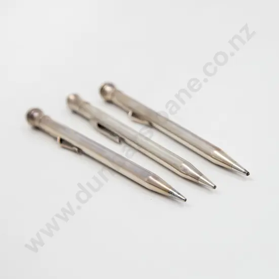 Three Eversharp Sterling Mechanical Pencils
