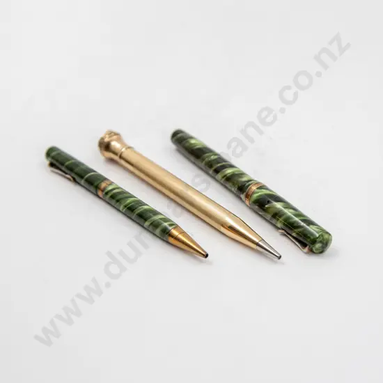 C1932 Eversharp Bantam Fountain Pen and Pencil Set and Other Pencil
