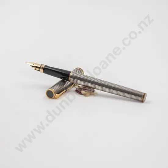 Parker Sonnet France Sterling Silver Cisele Fountain Pen