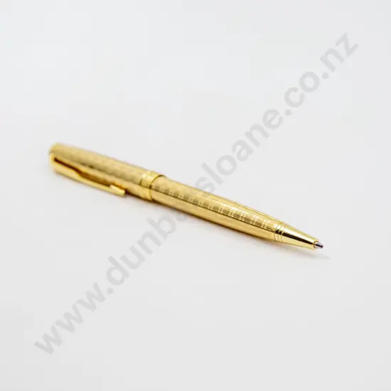 Parker Sonnet France Chiselled Tartan Ballpoint Pen