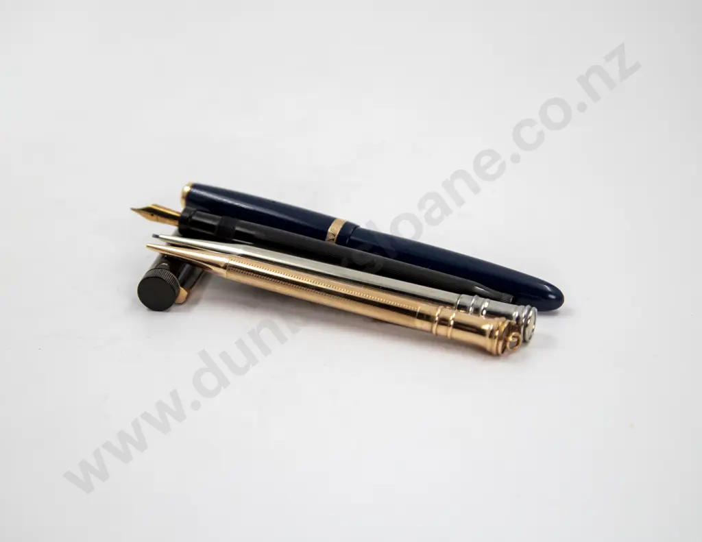 Vintage Parker "DQ" Lucky Curve Fountain Pen Image 1++