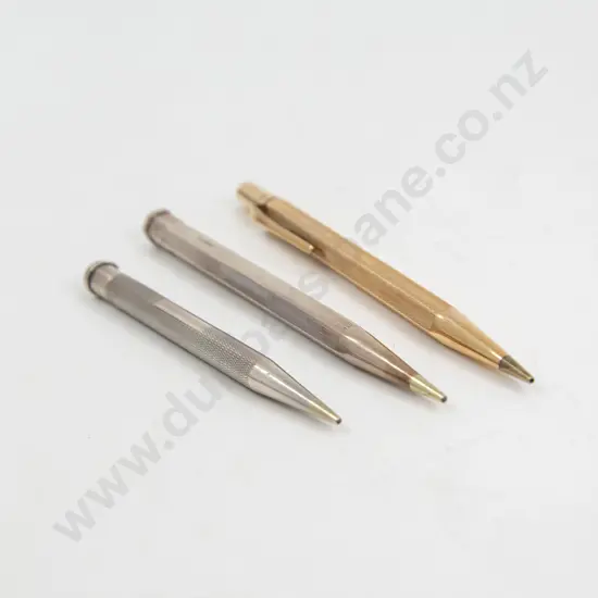 Yard-o-Led England Rolled Gold and Two S/S Pencils