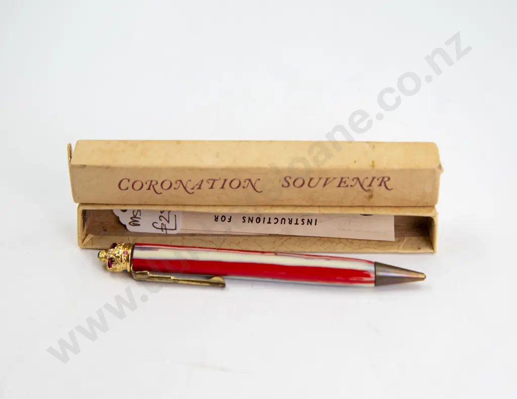 1953 Coronation and 1935 Jubilee Pencils and Two RMS Queen Elizabeth Pencils Image 1++
