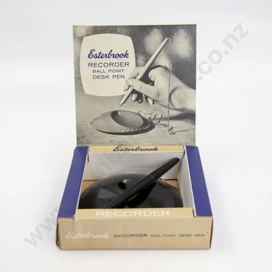 Original Boxed Esterbrook Recorder Ball Point Desk Pen