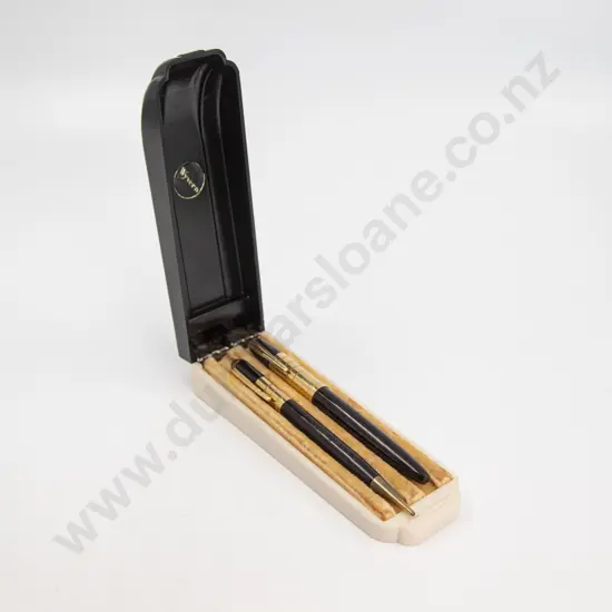 C1930's 303 Fountain Pen and Pencil Set in Bakelite Box