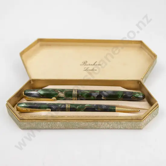 Burnham B59 Fountain Pen and Pencil