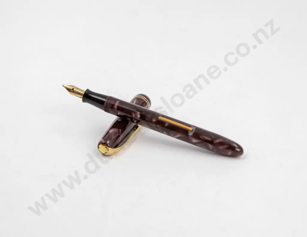 Burnham Fountain Pen and Two Pencils Image 1++