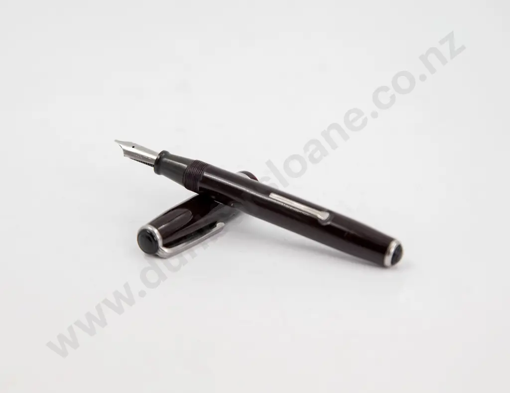 Three Vintage Various Manufacture Fountain Pens and Pencil Image 1++