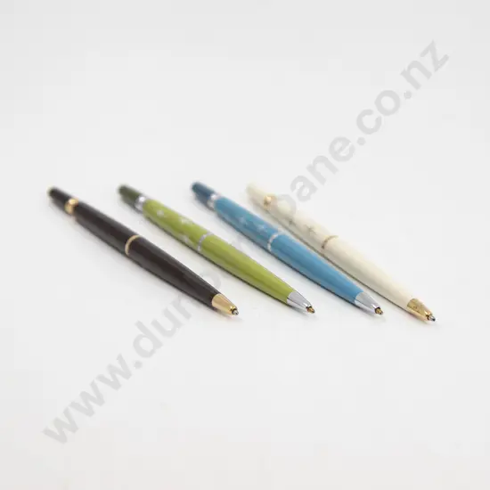 C1960's Four Papermate Princess/Lady Ball-Point Pens