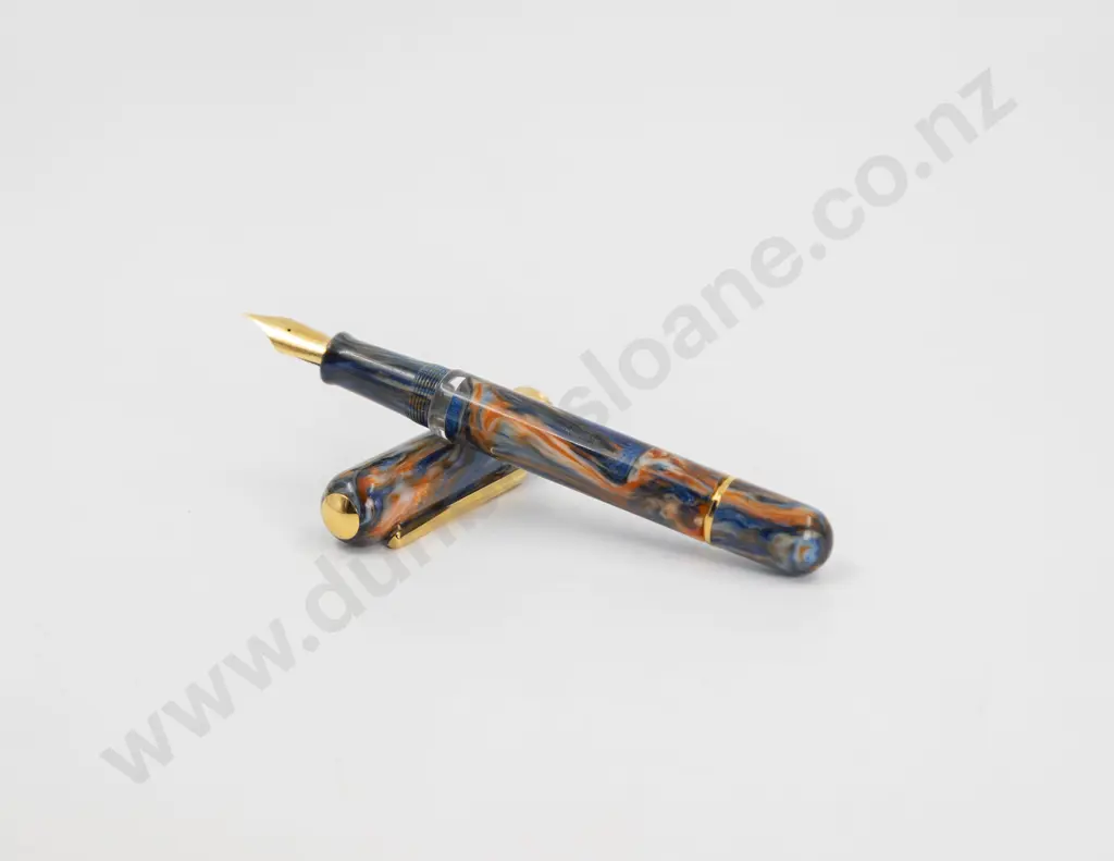 As New C2019 Narwhal Nautilus Voyage Fountain Pen in Summer Image 1++