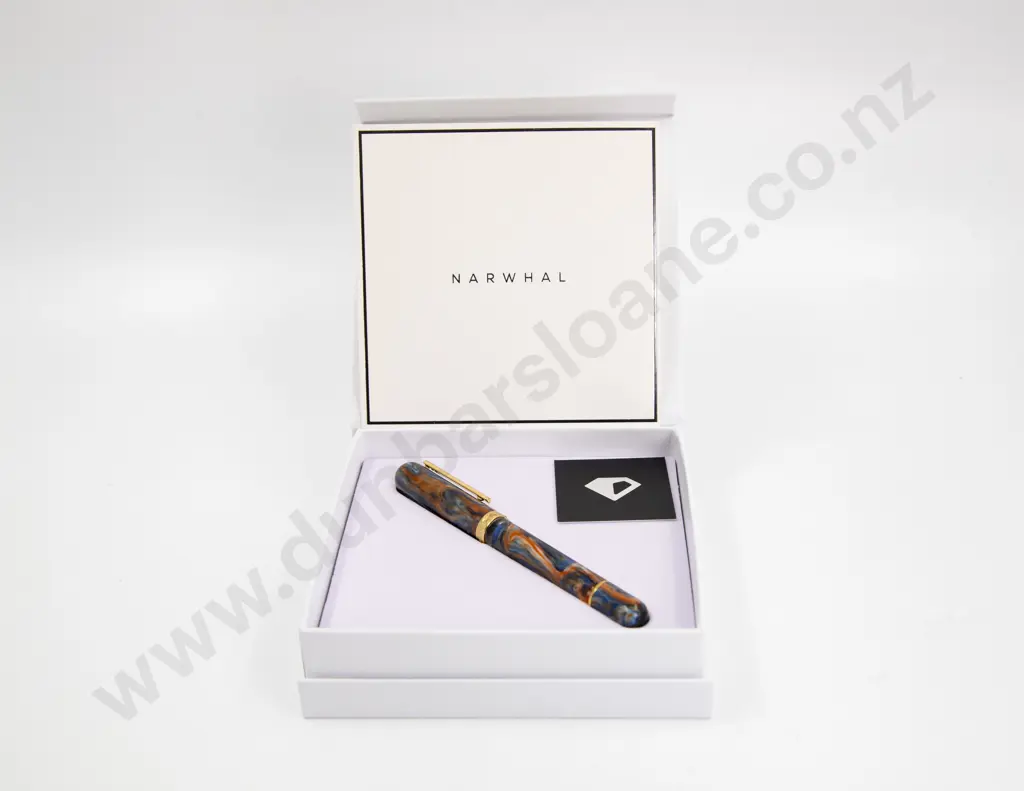 As New C2019 Narwhal Nautilus Voyage Fountain Pen in Summer Image 1++