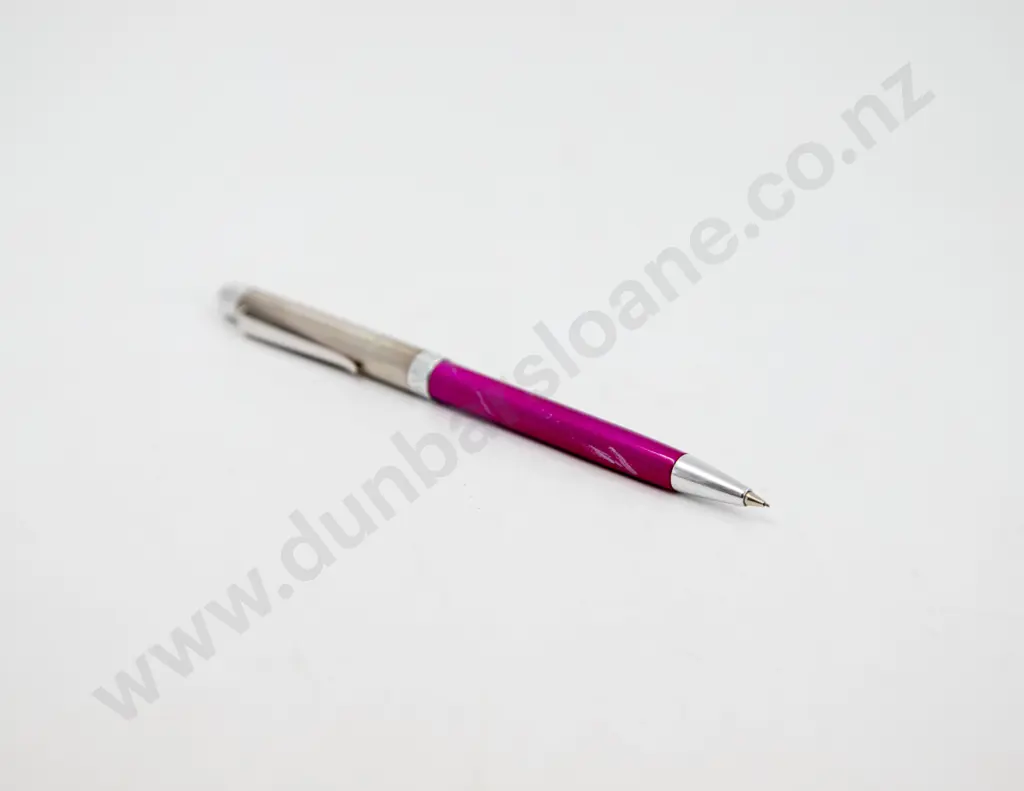Lalex 1938 Made in Italy .925 Silver Cap Pink Pencil Image 1++