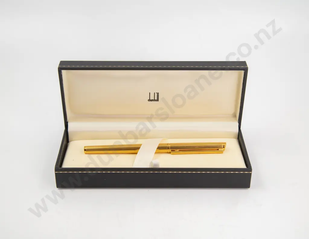 Dunhill Germany Gold Plated Fountain Pen Image 1++