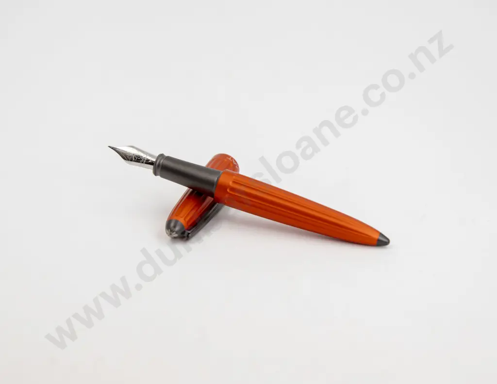 Diplomat Germany Aero Orange Fountain Pen Image 1++