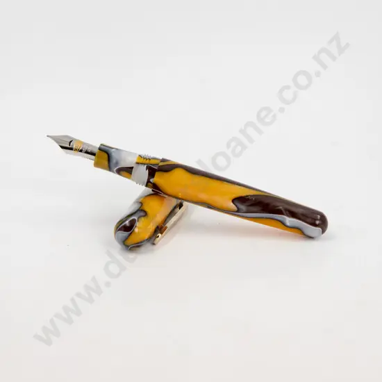 Conklin All American Yellow Stone Fountain Pen