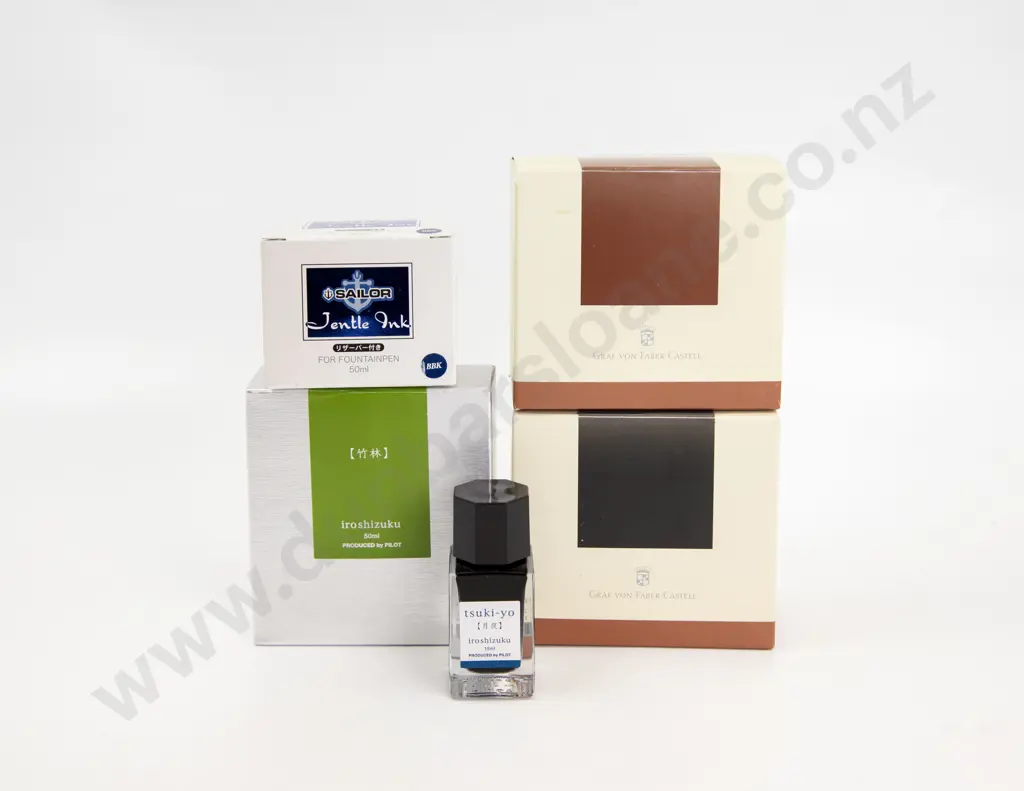 Five Various Bottles of Ink Image 1++
