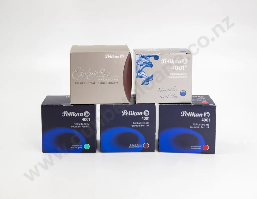 Five Pelikan Bottles of Ink Image 1++