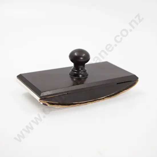Art Deco Coppered Tinplate Ink Stand