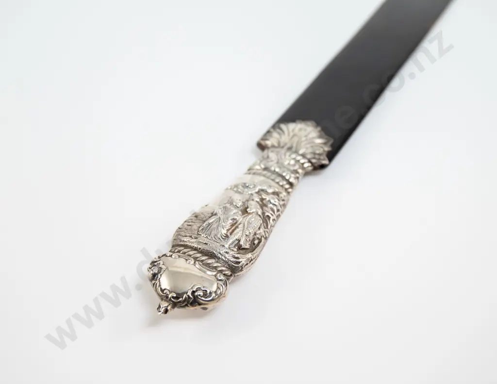 Large Victorian Tortoise Shell and S/S Paper Knife/Pape Turner Image 1++