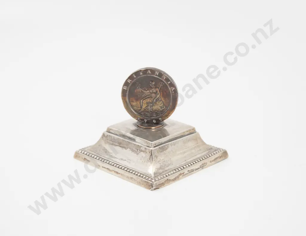 Victorian S/S Cartwheel Penny Paper Weight Image 1++