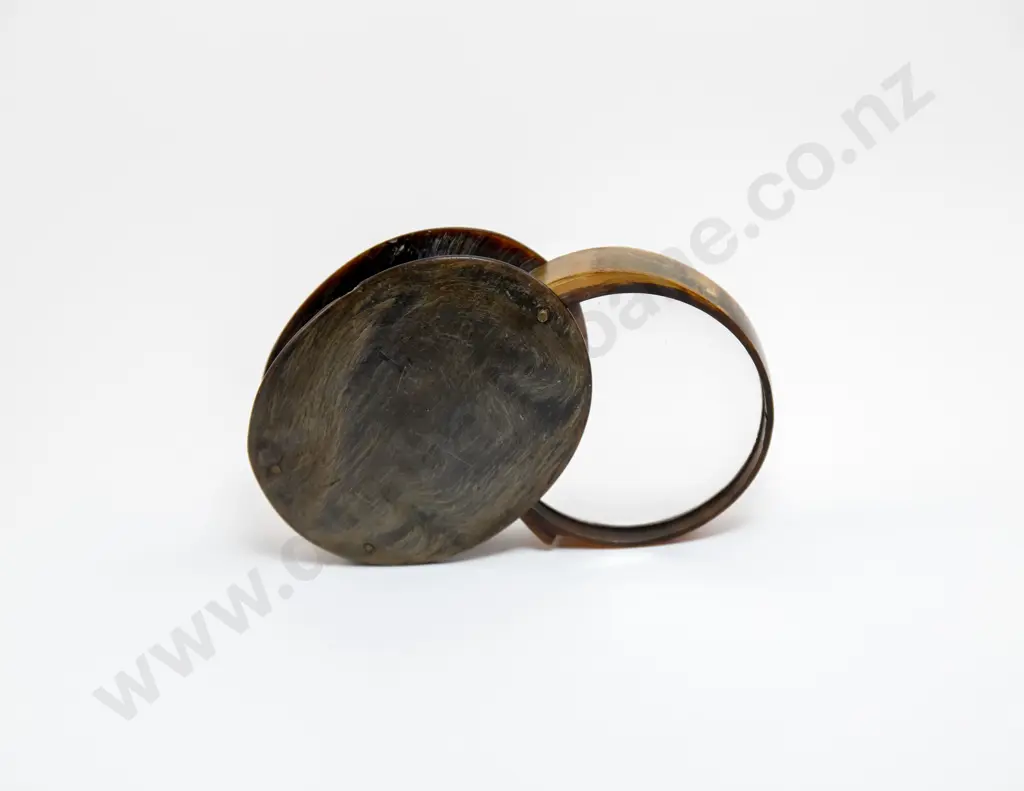 Early C20th Large Horn Pocket Folding Maginity Glass Image 1++