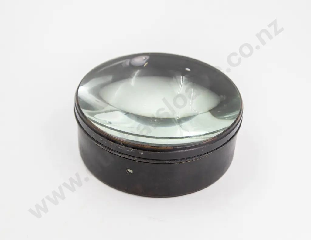 Large Victorian Projector Lens Image 1++