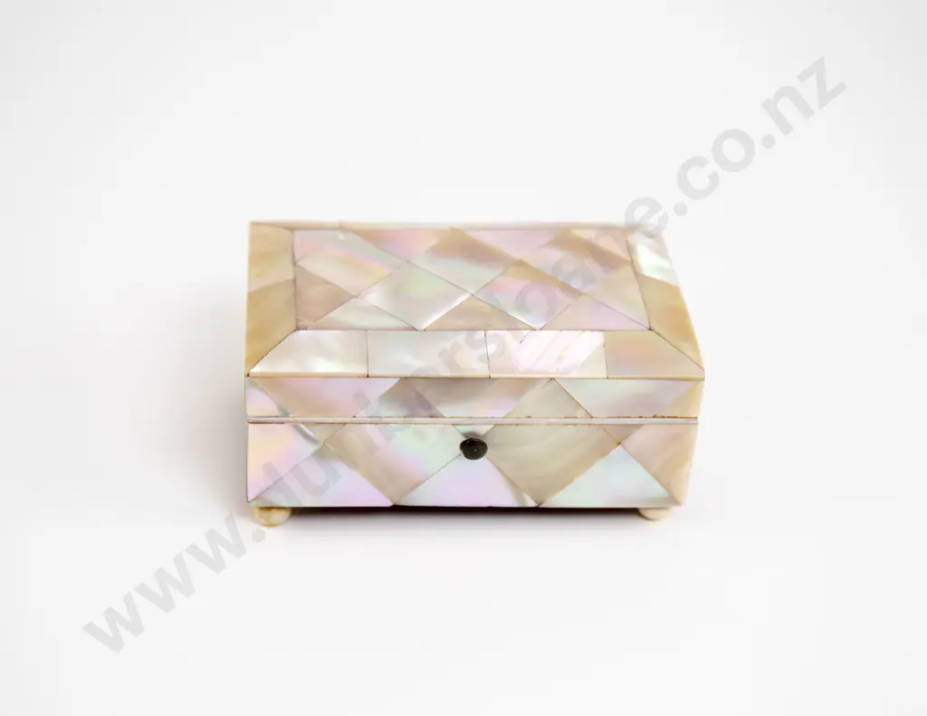 Victorian MOP Trinket/Jewel Box Image 1++