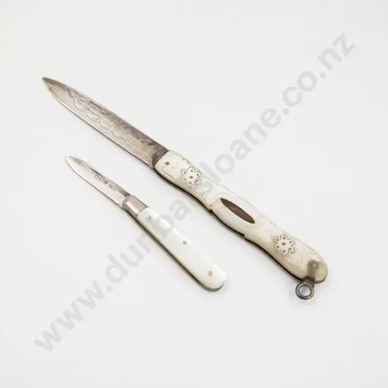 Victorian S/S and MOP Pocket Knife and Other