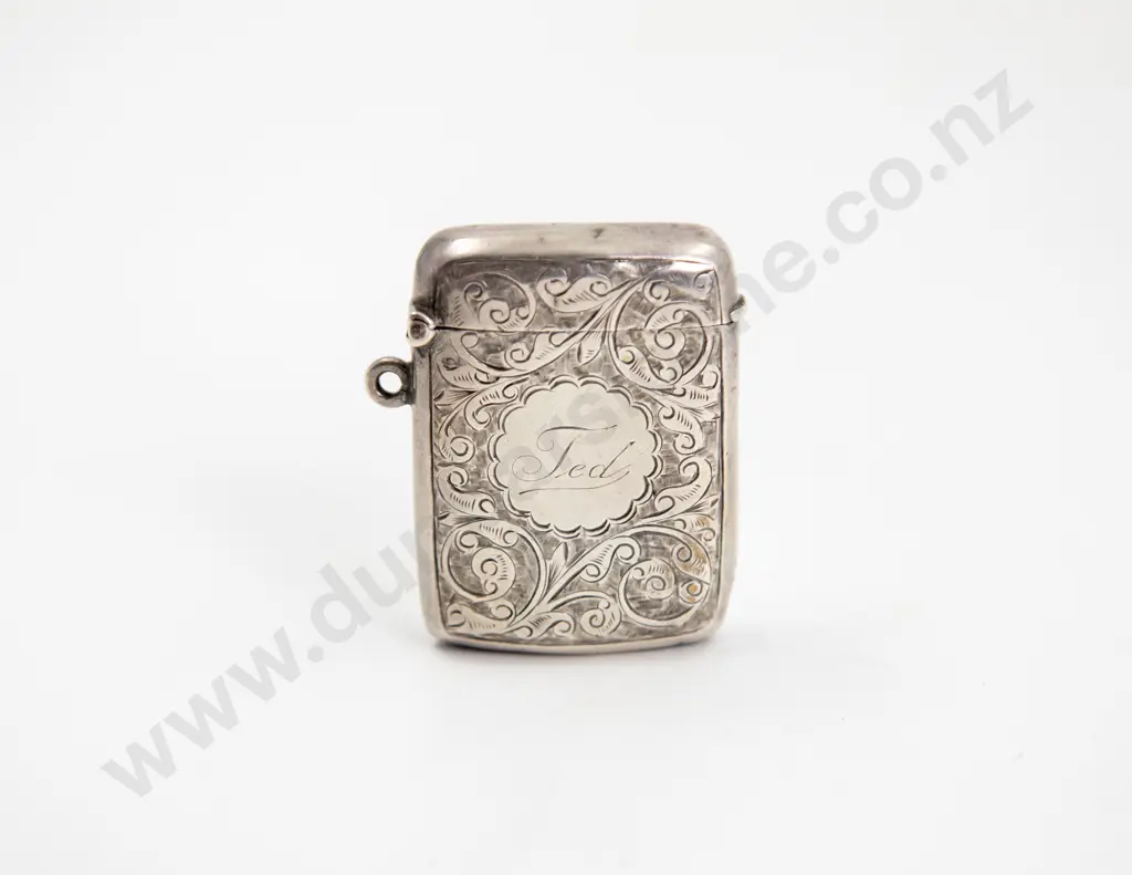 Edwardian S/S Vesta Case Image 1++