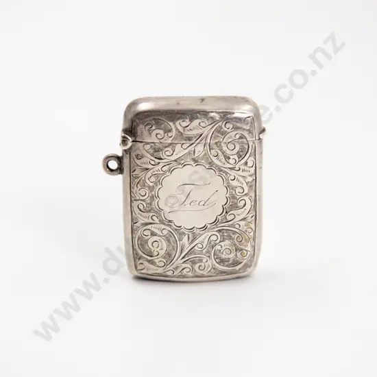 Edwardian S/S Vesta Case
