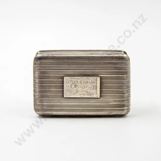 C19th S/S Gilt Snuff Box