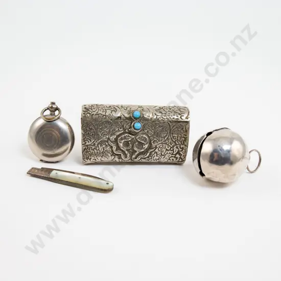 Edwardian VII S/S Baby Bell Rattle