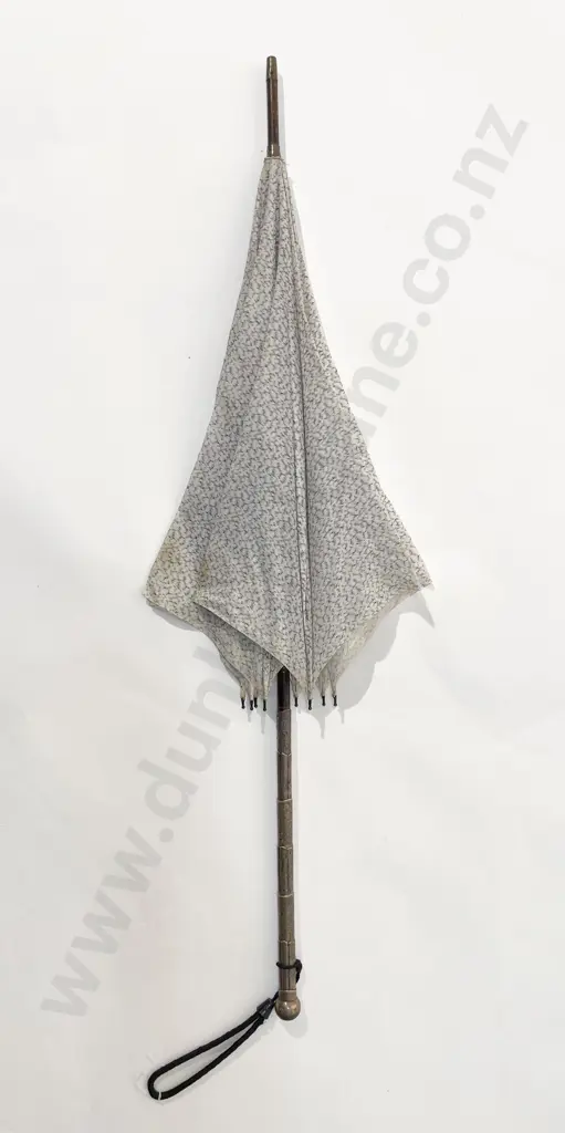 Late Vict S/S Handled Umbrella Image 1++