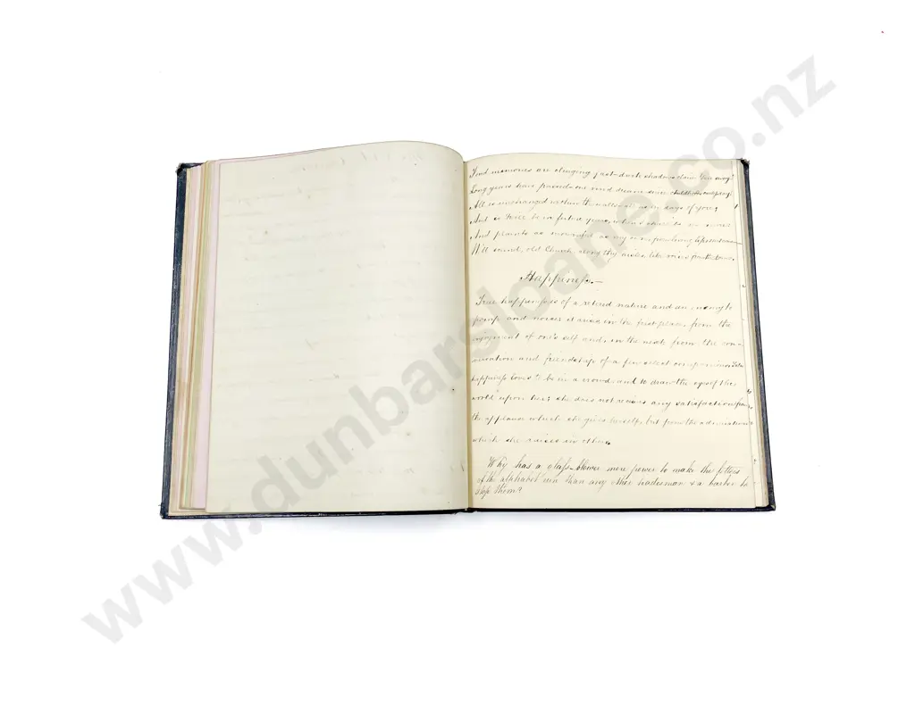 C19th Album of Stories Essays Poems and Thoughts Image 1++