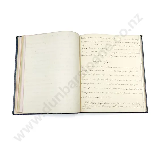 C19th Album of Stories Essays Poems and Thoughts