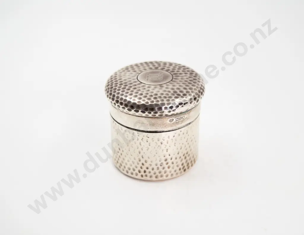 Edwardian S/S Vanity Jar Image 1++