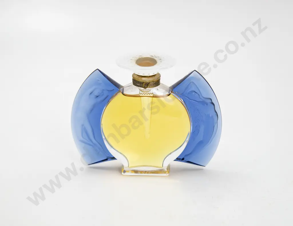 C1999 Lalique Crystal 'Jour et Nuit' Perfume Bottle Image 1++