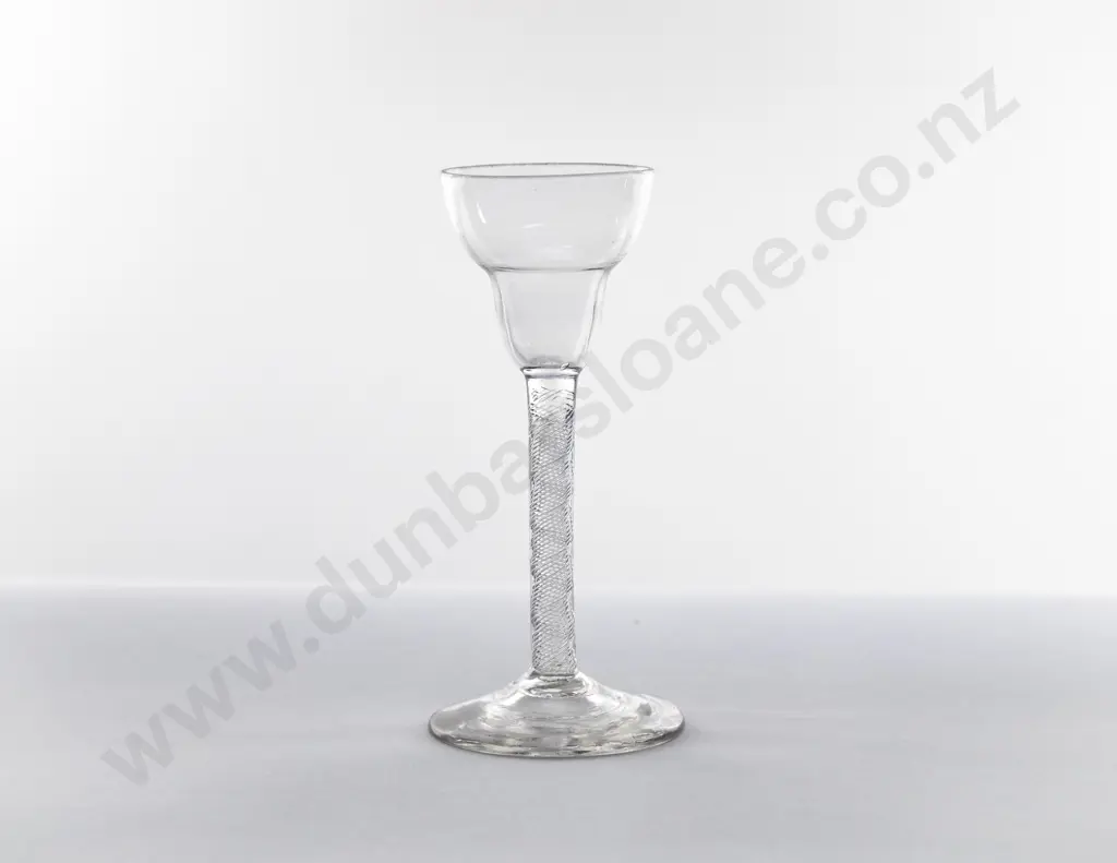 C1750 Georgian Wine Glass Image 1++