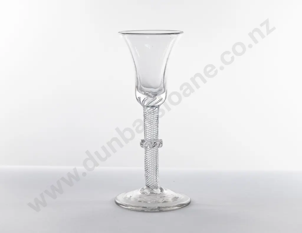 C1750 Georgian Wine Glass Image 1++