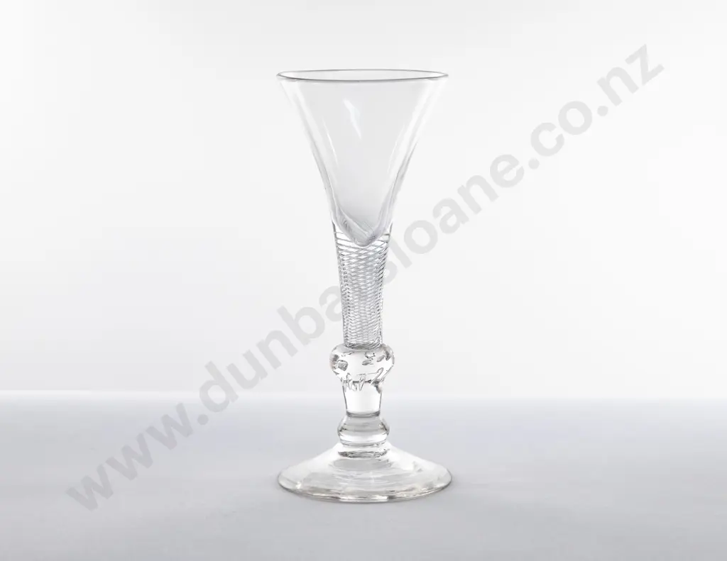 C1750 Georgian Wine Glass Image 1++